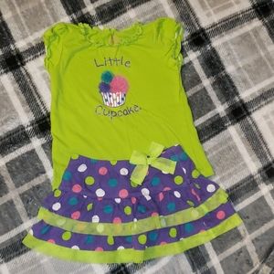Toddler skirt & top set